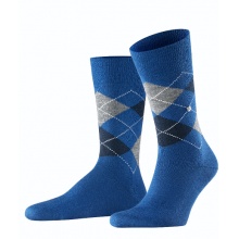 Burlington Daily Sock Edinburgh SO royal blue Men - 1 Pair